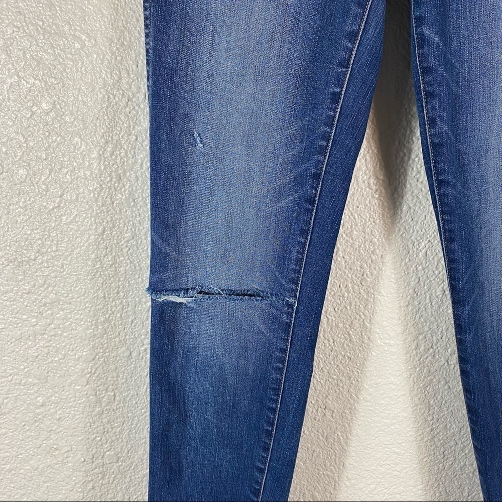 Madewell High Rise Skinny Distressed Jeans SZ 26 - Picture 3 of 9